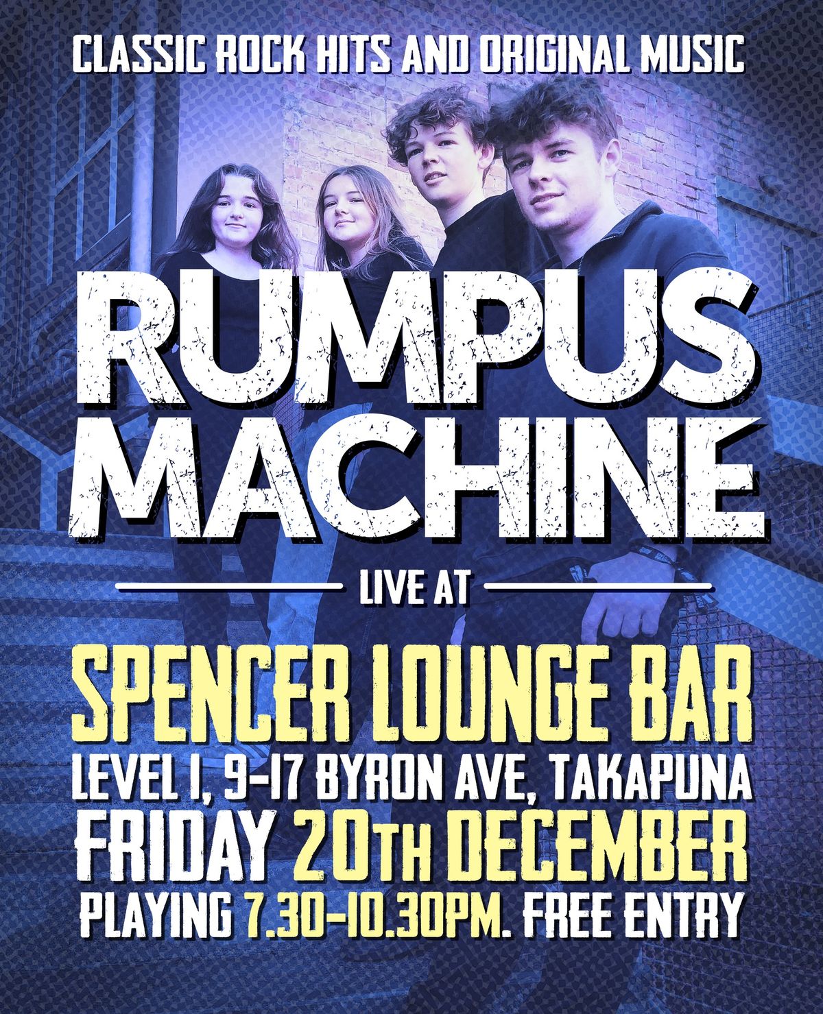 Rumpus Machine at the Spencer Lounge Bar Takapuna