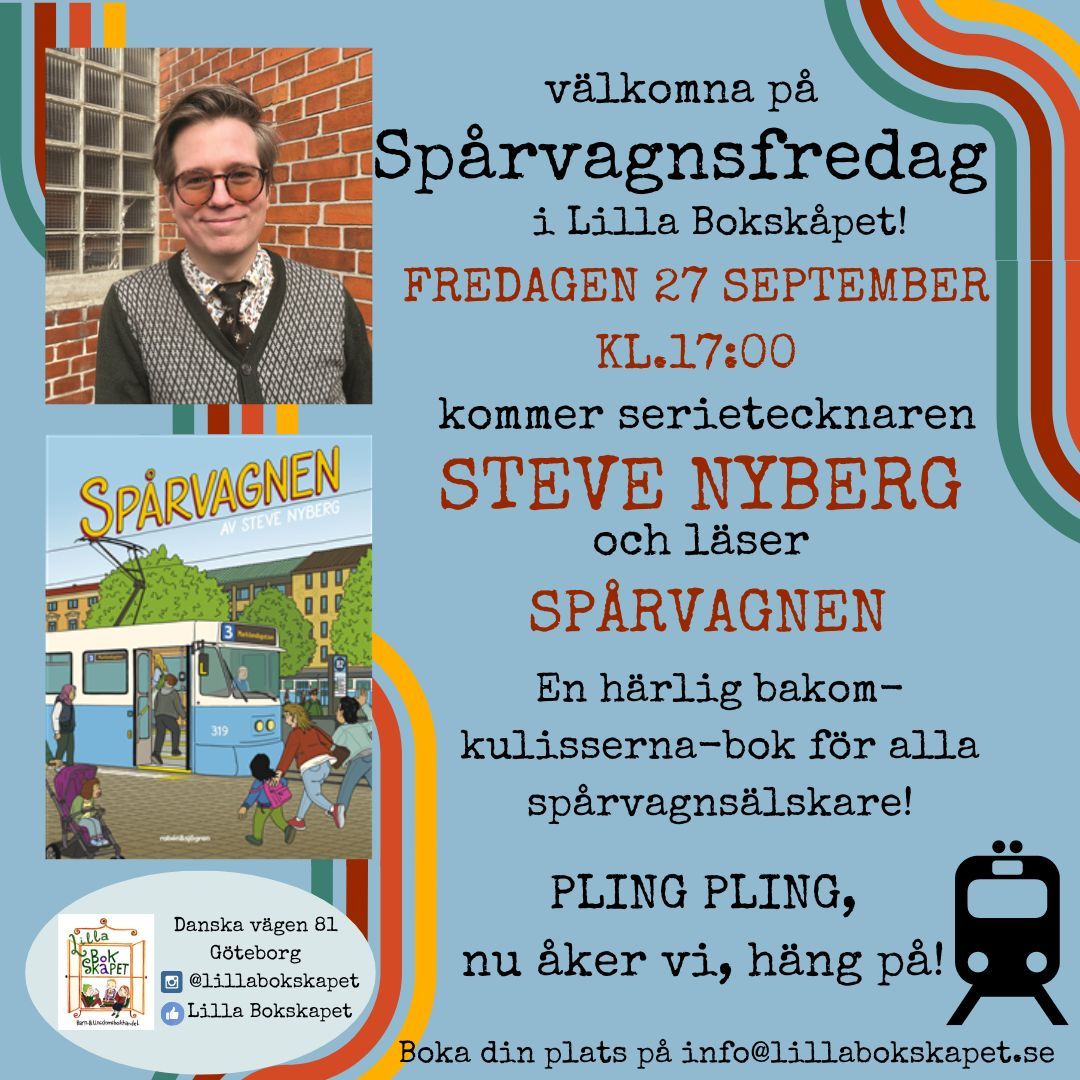 SP\u00c5RVAGNSFREDAG med STEVE NYBERG!