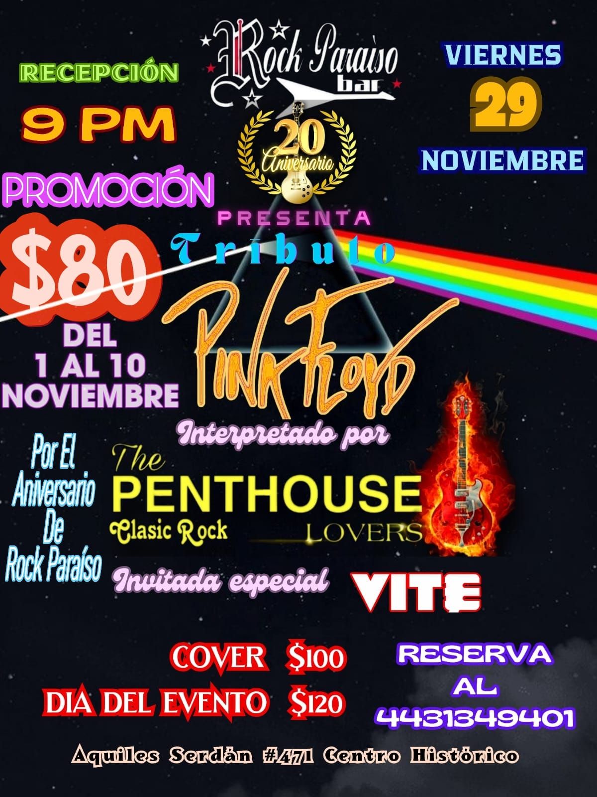  TRIBUTO A PINK FLOYD 