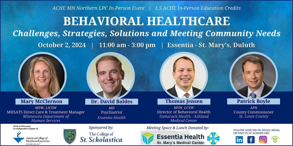 Behavioral Healthcare Panel Discussion