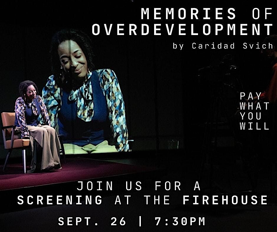 Memories of Overdevelopment Screening