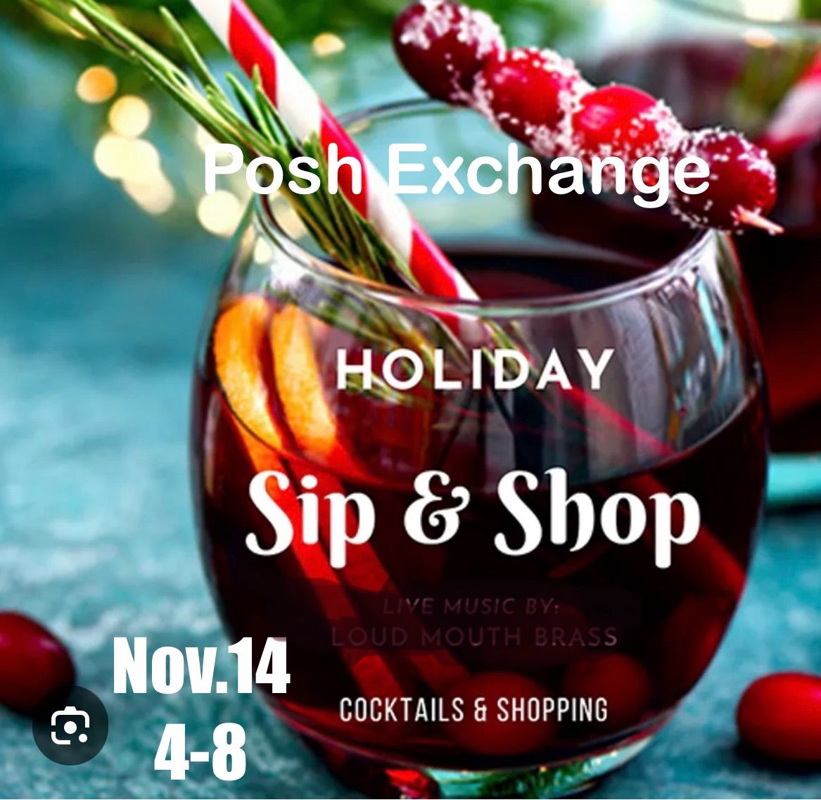 Holiday Sip & Shop