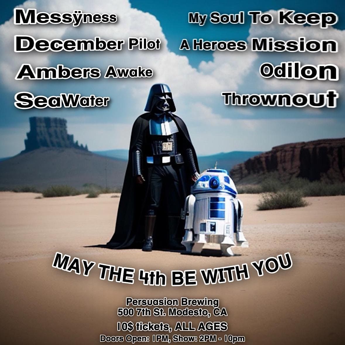 May The 4th Be With You Rock Show @ Persuasion Brewing