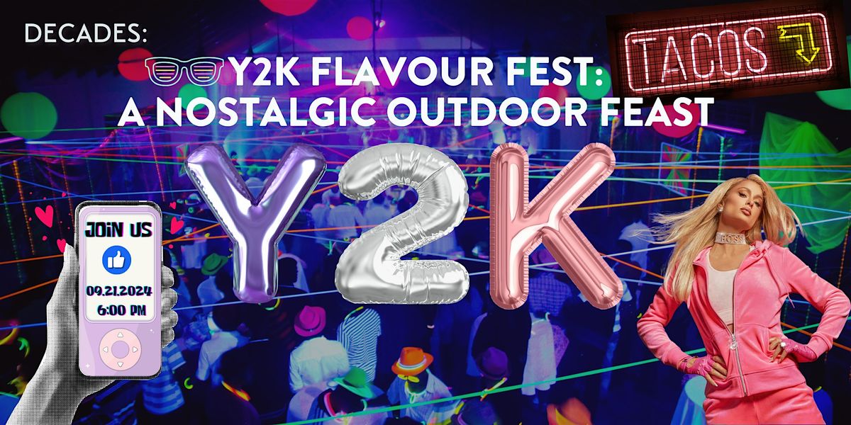 Y2K Flavour Fest: A Nostalgic Outdoor Feast