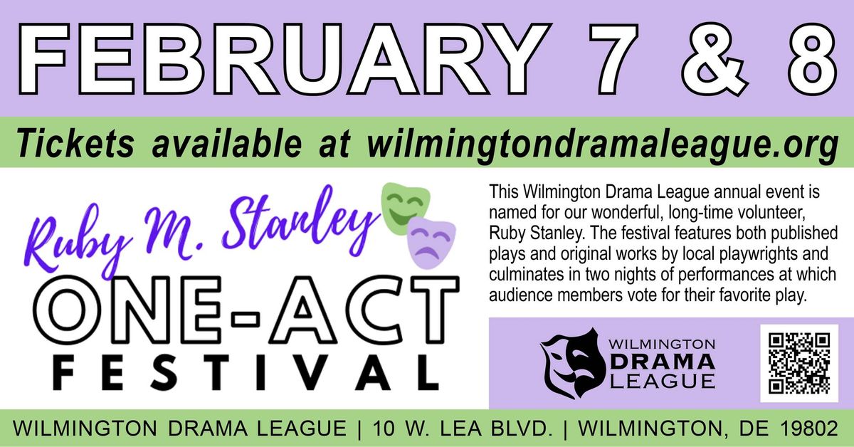 Ruby Stanley One-Act Festival at Wilmington Drama League