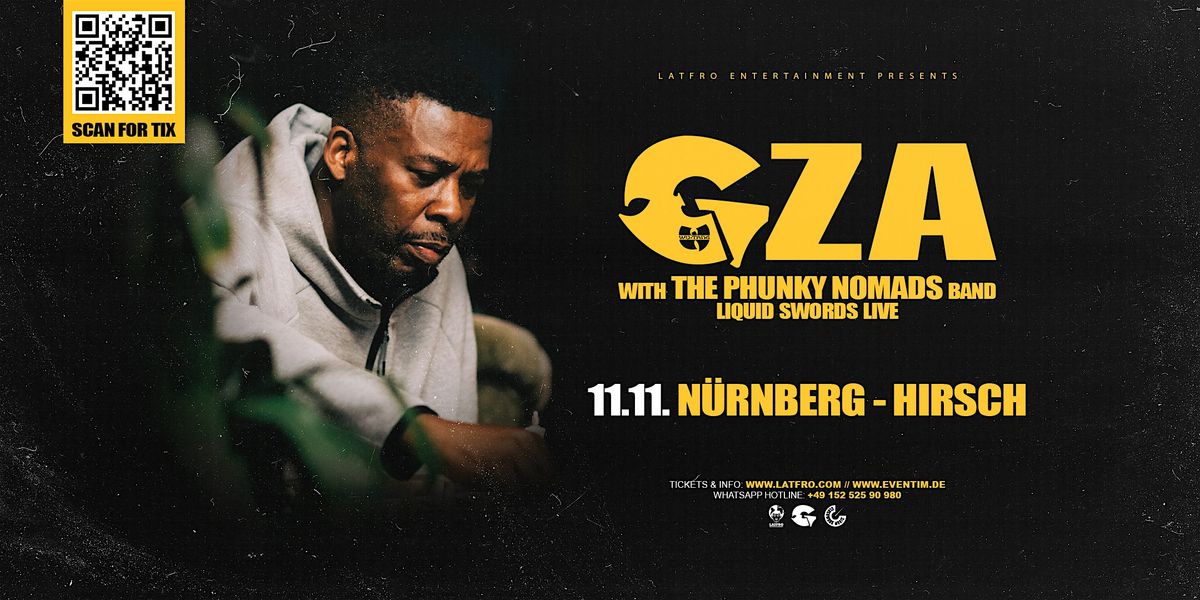 GZA & The Phunky Nomads Live in N\u00fcrnberg