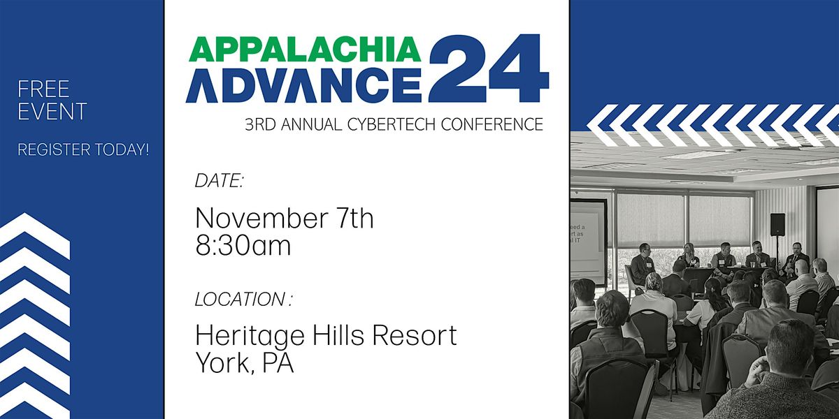 Appalachia Advance2024 - 3rd Annual CyberTech Conference