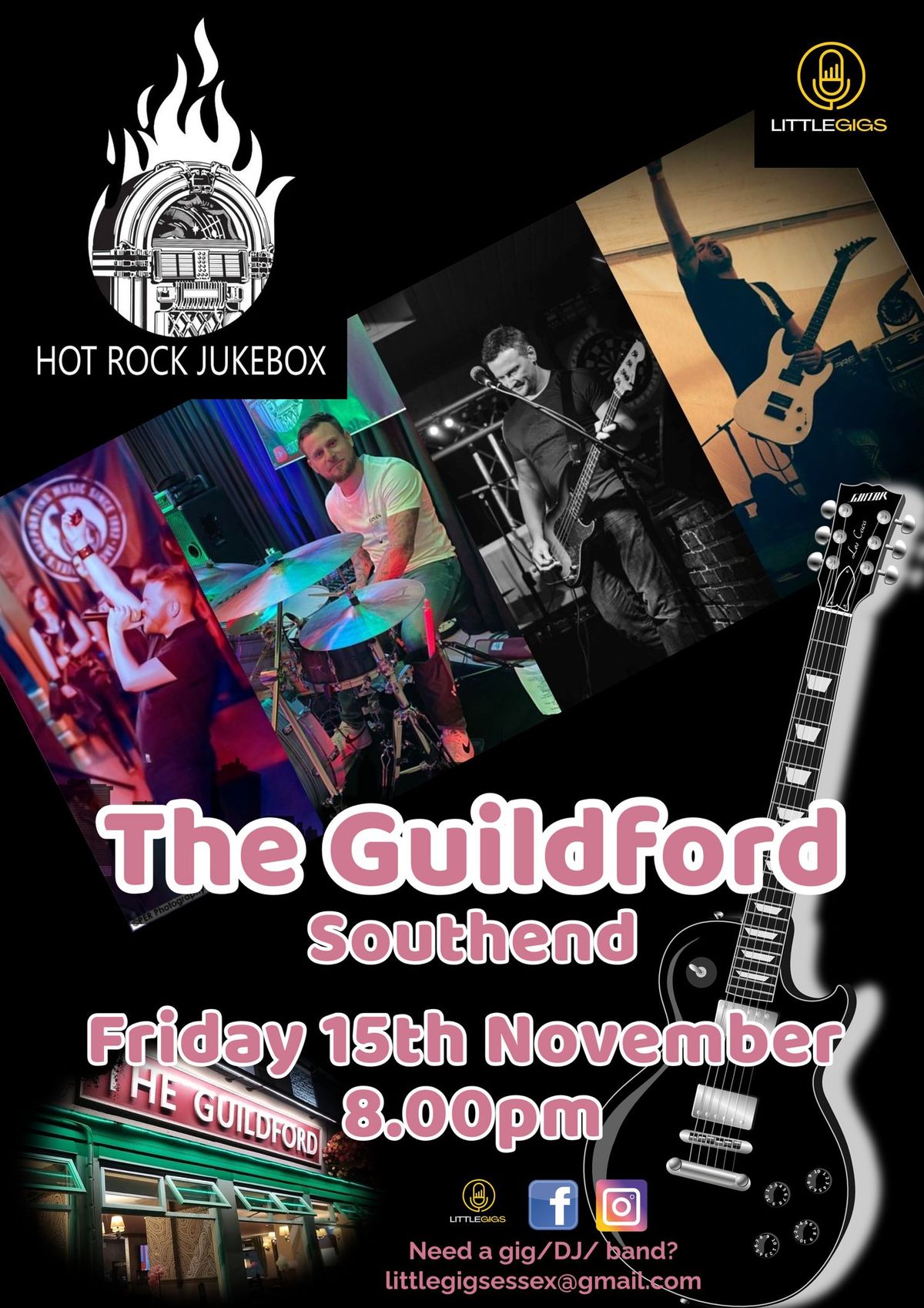 Hot Rock Jukebox - Live and Kicking at The Guildford, Southend \ud83e\udd73\ud83c\udfb8\ud83e\udd18