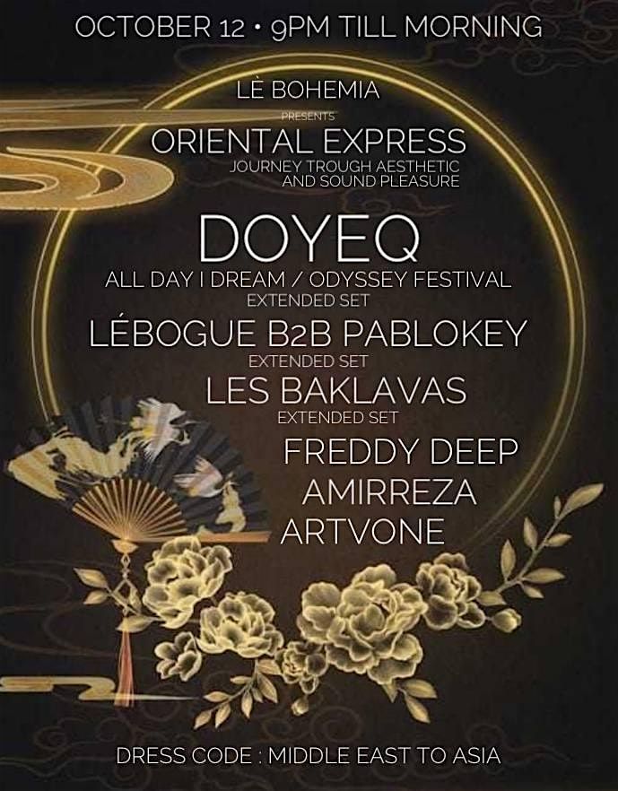 Oriental Express by L\u00e9Bohemia