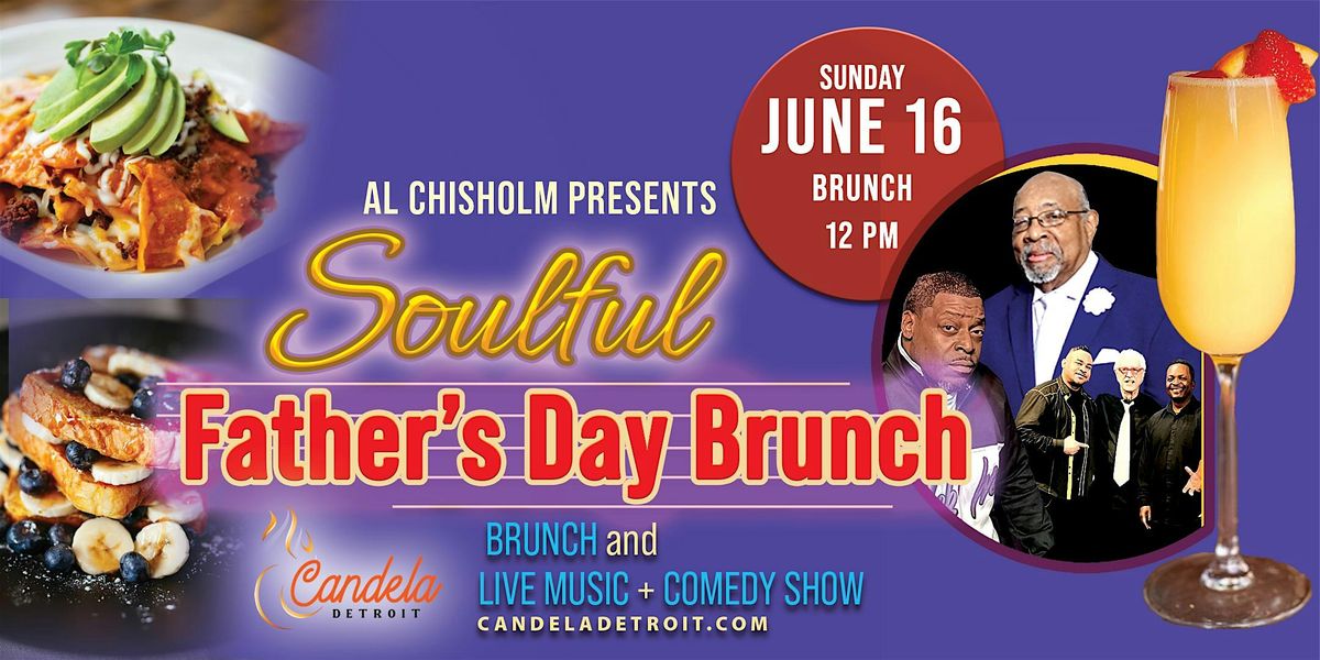 Father's Day Brunch with Al Chisholm from The Contours with Bill Myer Trio and Comedian Howie Bell
