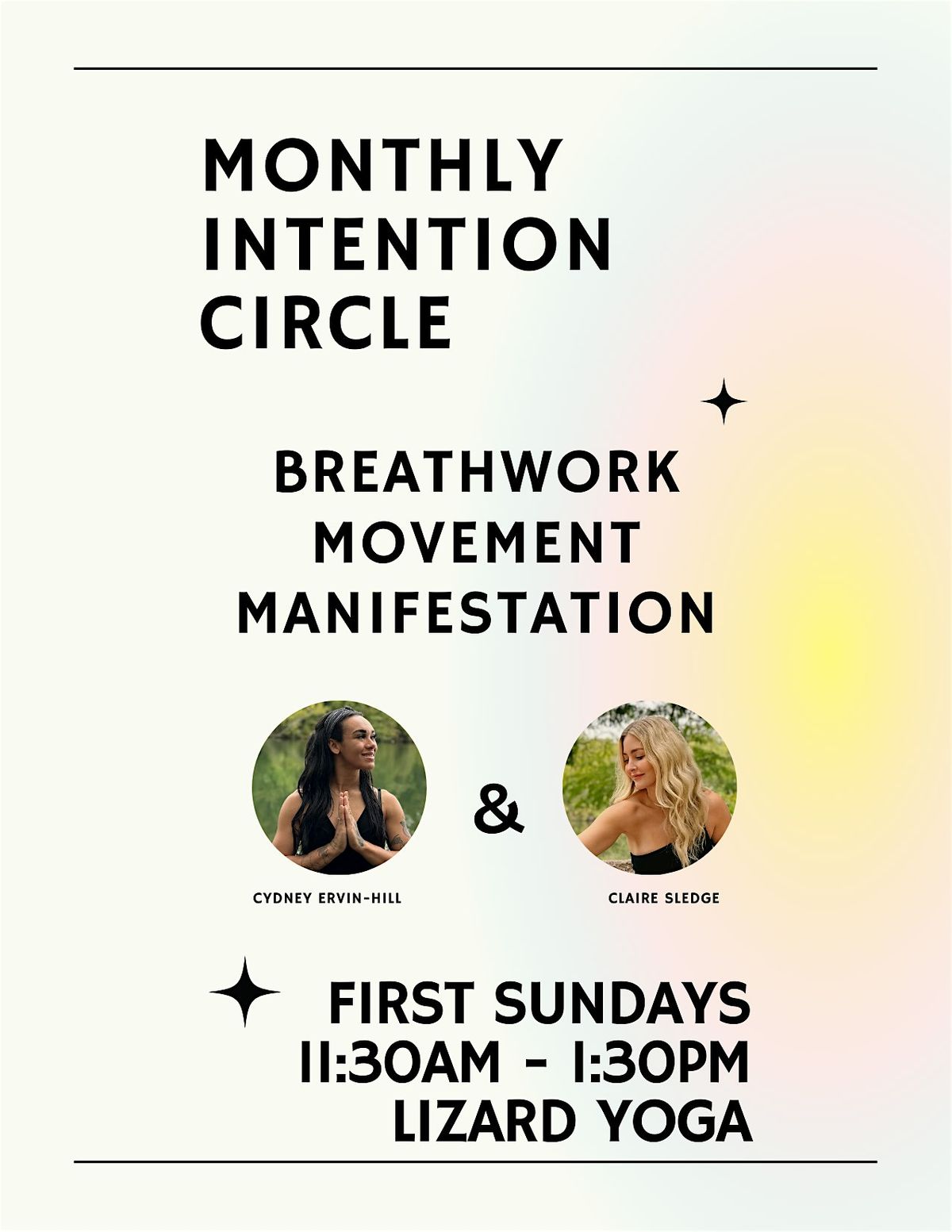 Monthly Intention Setting Circle | Breathwork + Movement + Manifestation