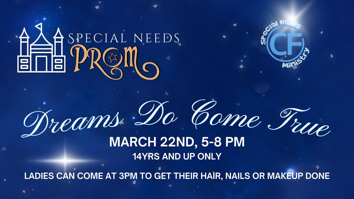 Dreams Do Come True Special Needs Prom