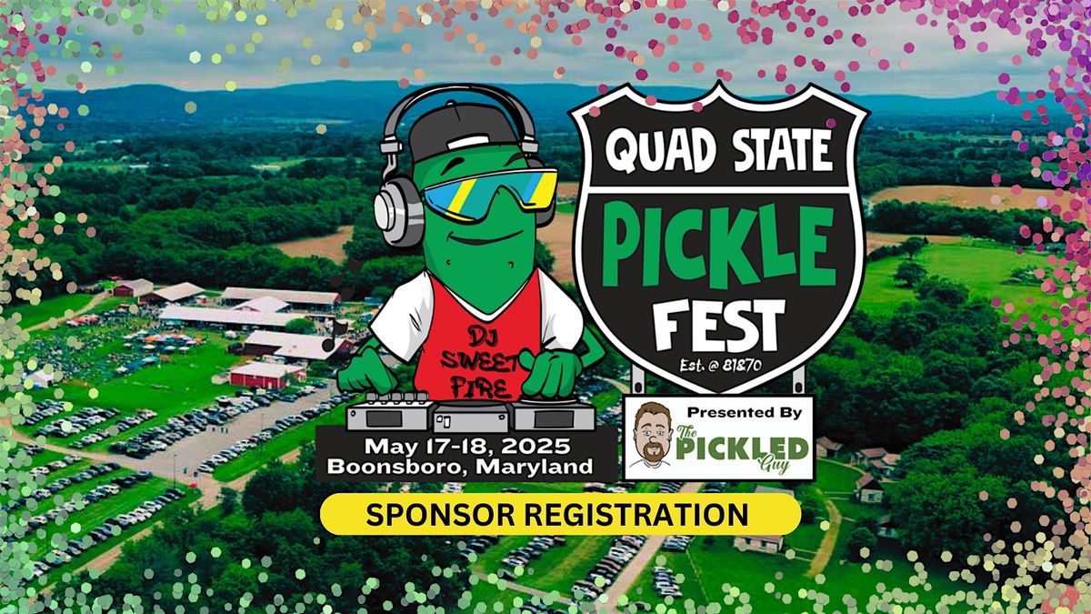 Quad State Pickle Fest 2025 Sponsor Registration