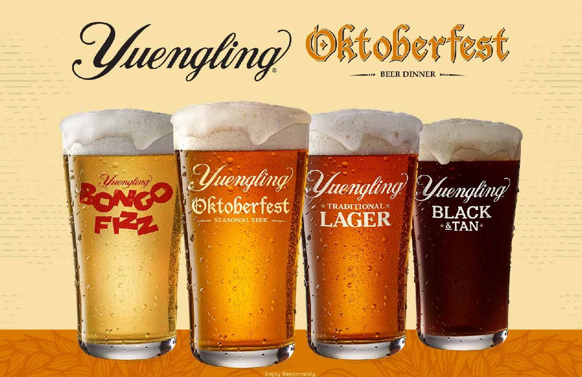 Yuengling Beer Dinner at Oktoberfest