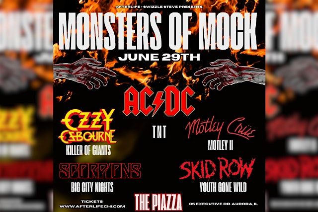 AC\/DC, Ozzy Osbourne, Skid Row, Motley Crue & The Scorpions