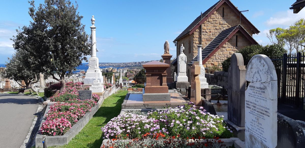 A Walking History Tour of Waverley Cemetery gives a glimpse into the past.