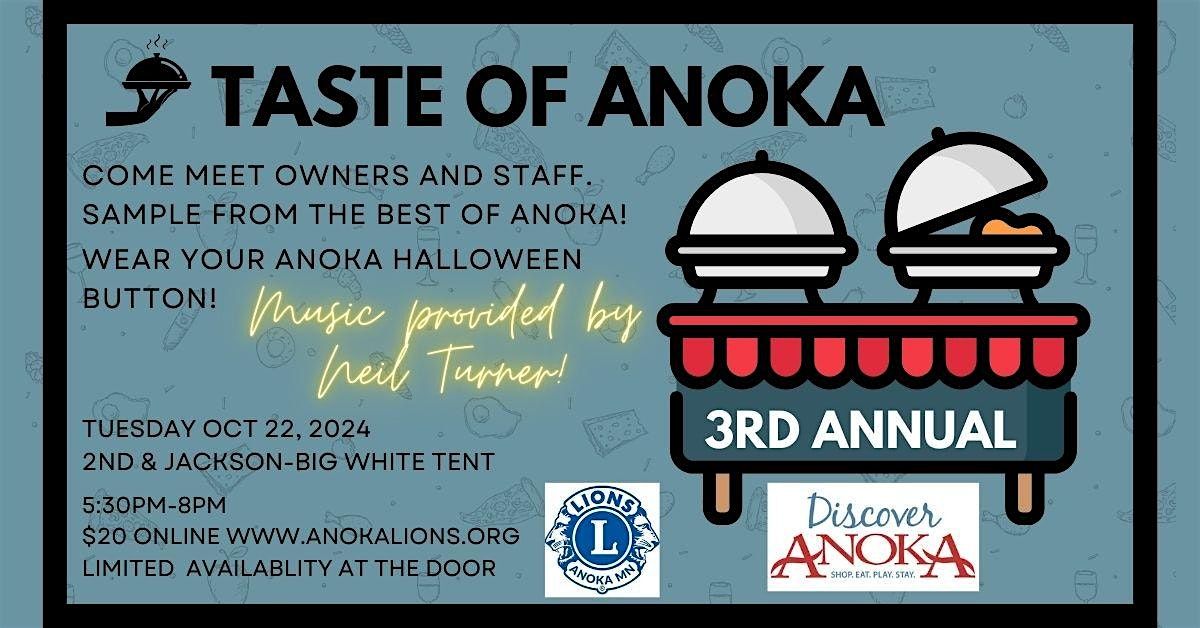 Taste Of Anoka Anoka Lions 2024 Halloween Event, Big White Tent