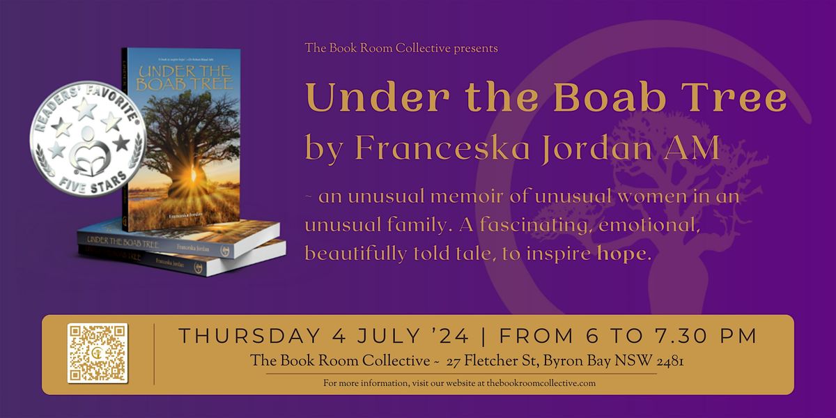 Franceska Jordan AM presents her memoir "Under the Boab Tree"