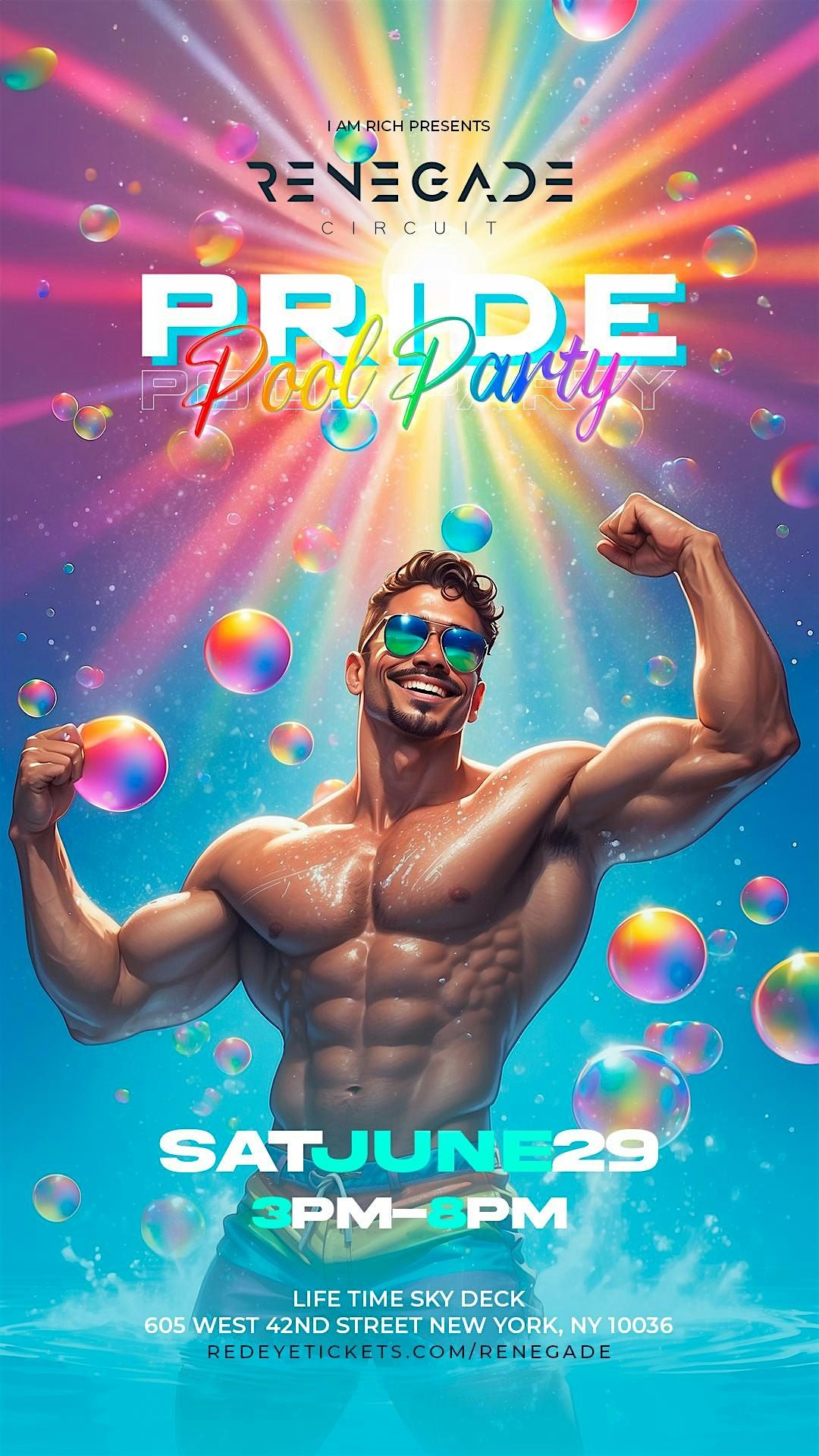 Renegade Circuit Pride Pool Party