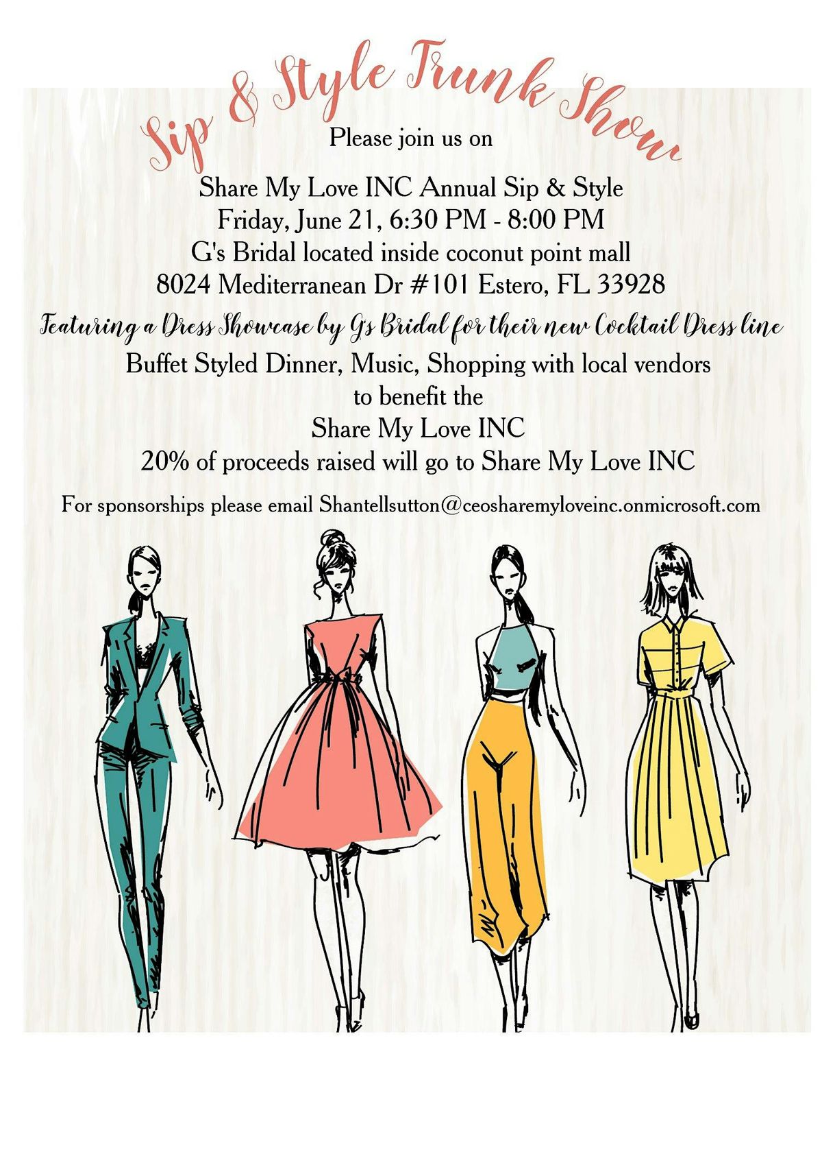Sip & Style Trunk Show