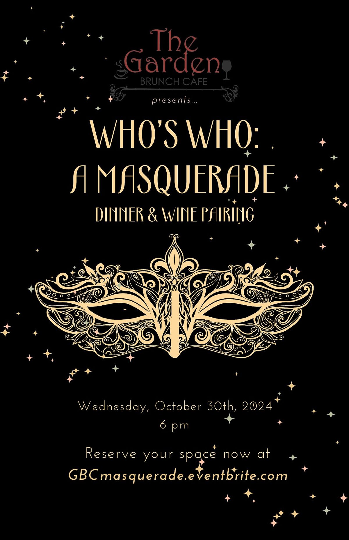 Who's Who: A Masquerade | Dinner and Wine Pairing