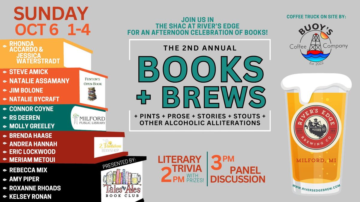 2nd Annual Books & Brews