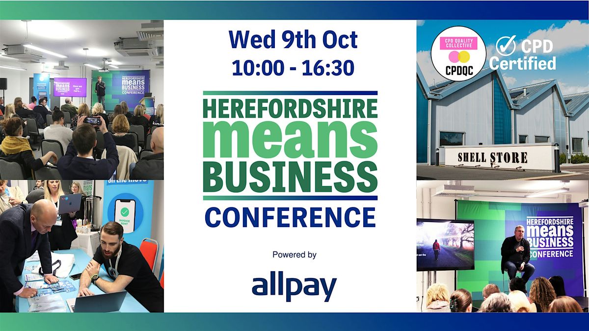Herefordshire Means Business Conference 2024 Delegate Ticket