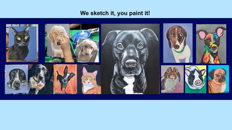 Paint Your Pet Fundraiser: Benefitting Oinking Acres Farm Rescue