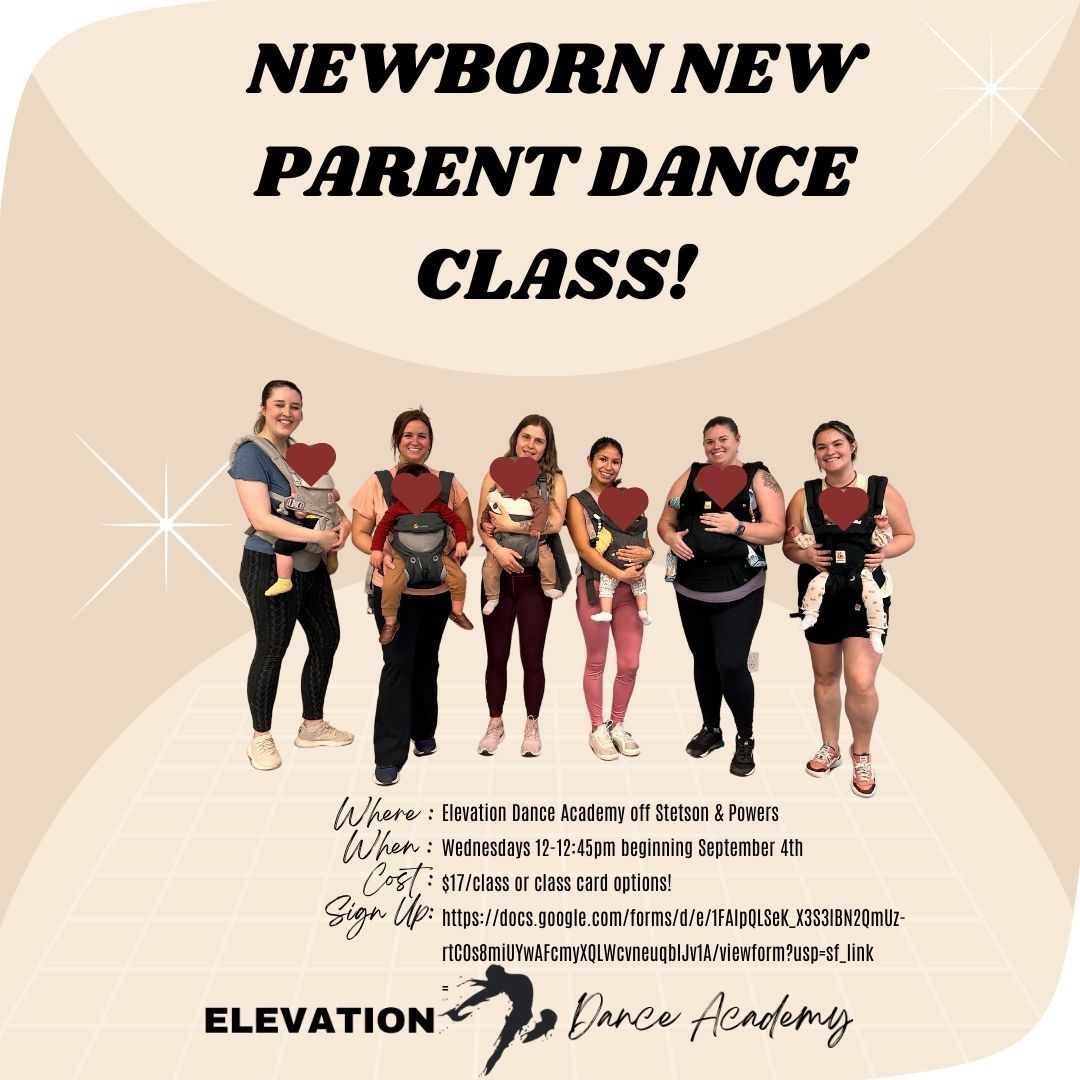 Newborn parent dance class