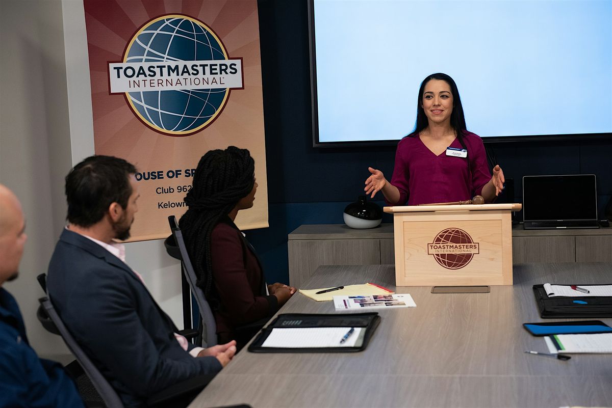 Become a Public Speaker at  Vocalizers Toastmasters
