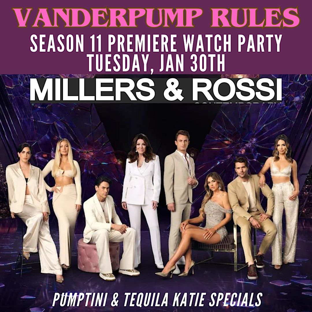 Vanderpump Rules Premiere Watch Party, Millers & Rossi, Denver, 30