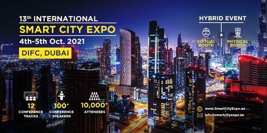 13th International Smart City Expo 2021, DIFC Dubai