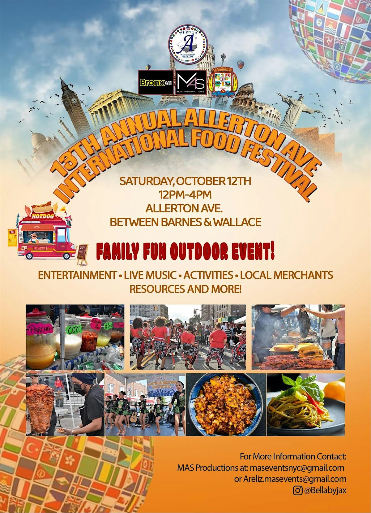 The 13th Annual Allerton Ave International Food Show