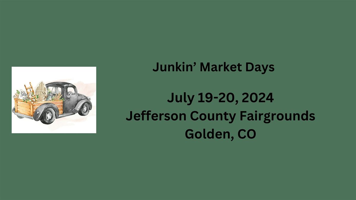 Junkin' Market Days Summer Event Golden (Customers)