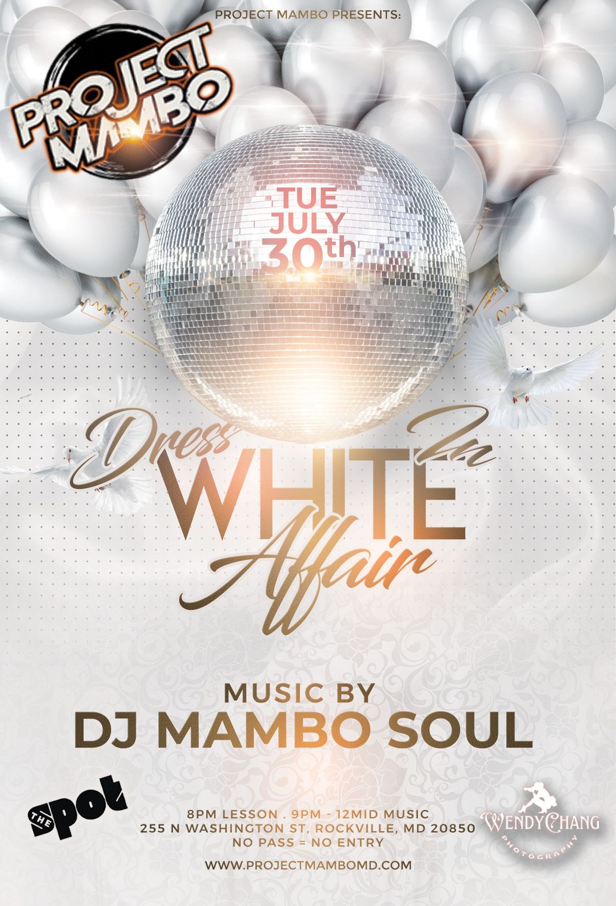 Project Mambo 1st Annual Dress in White Affair