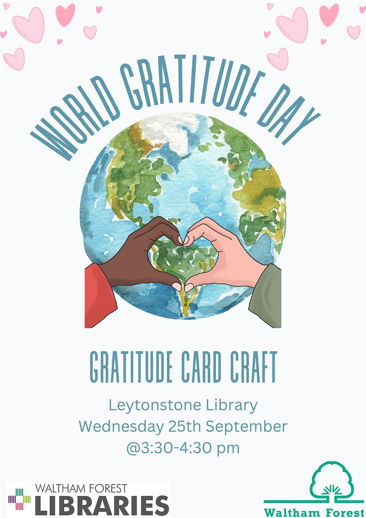 World Gratitude Day at Leytonstone Library