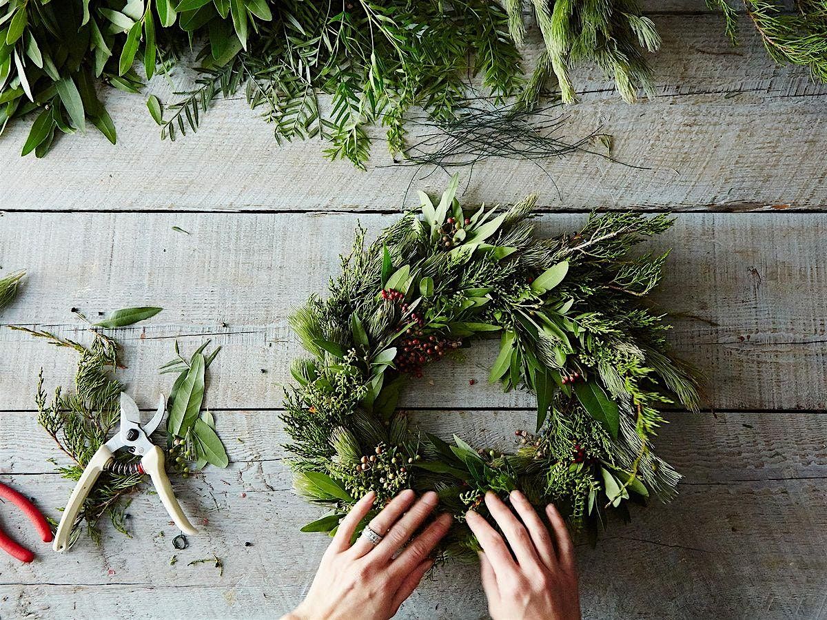 Christmas Wreath Making & Festive Fizz