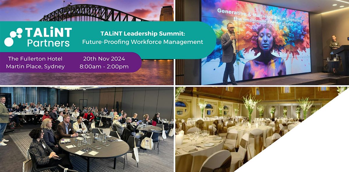 TALiNT Leadership Summit: Future-Proofing Workforce Management