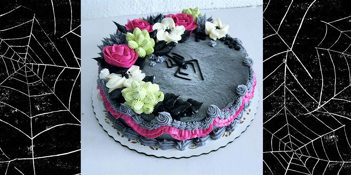 Spooky Florals  Cake Class - FAYETTEVILLE