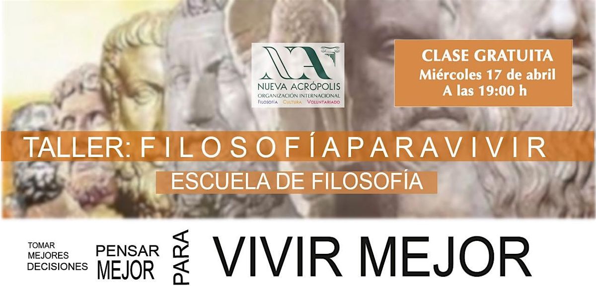 CURSO DE FILOSOF\u00cdA PARA VIVIR