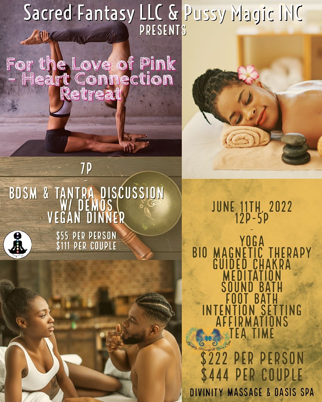 For the Love of Pink - Heart Connection Retreat