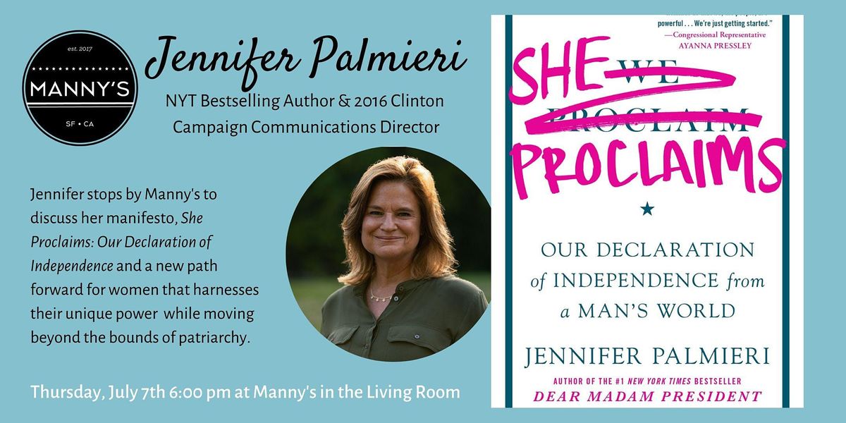 Book Talk: She Proclaims  w\/Clinton Communications Dir. Jennifer Palmieri