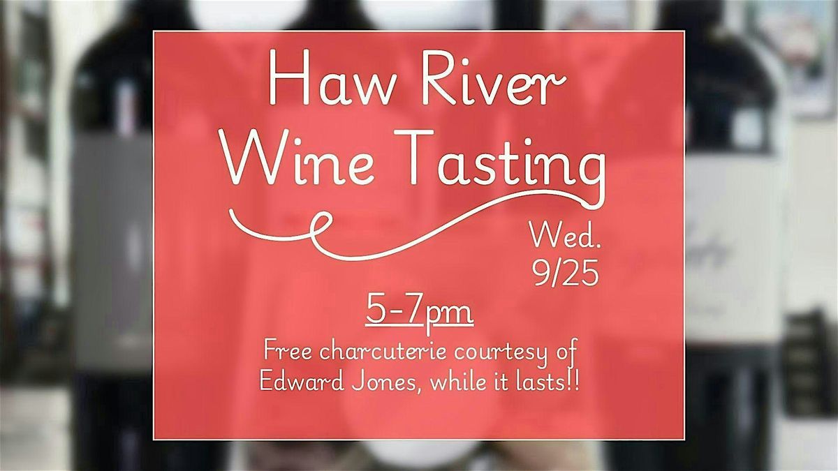 Haw River Wine Tasting