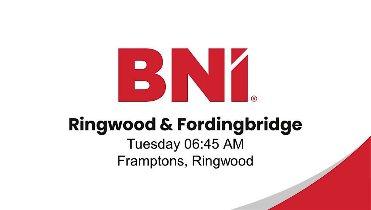 BNI Ringwood & Fordingbridge  - A Leading Business Networking Event