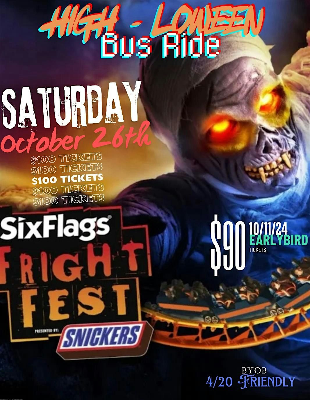 FRIGHT FEST BUS RIDE