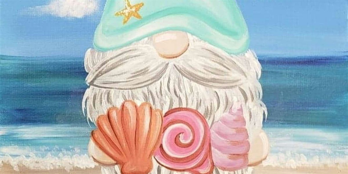 Beach Gnome - Paint and Sip by Classpop!\u2122