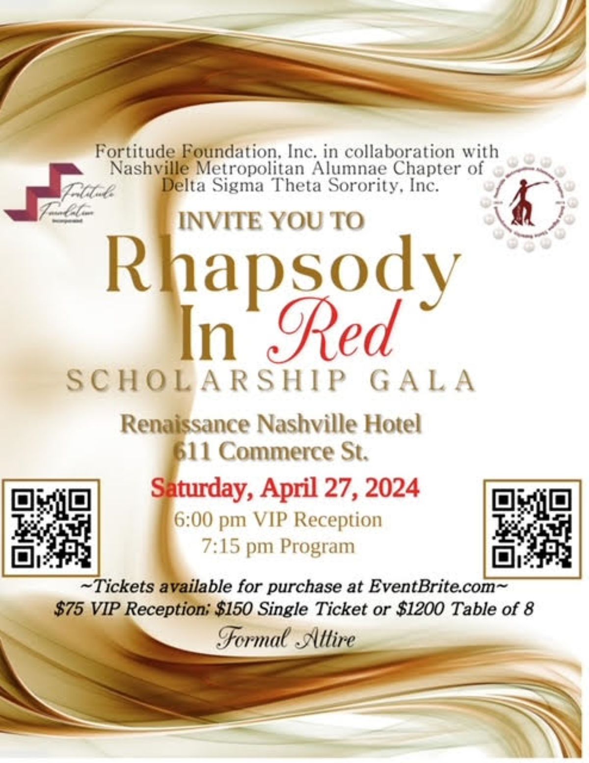 Rhapsody in Red Scholarship and Awards Gala 2024