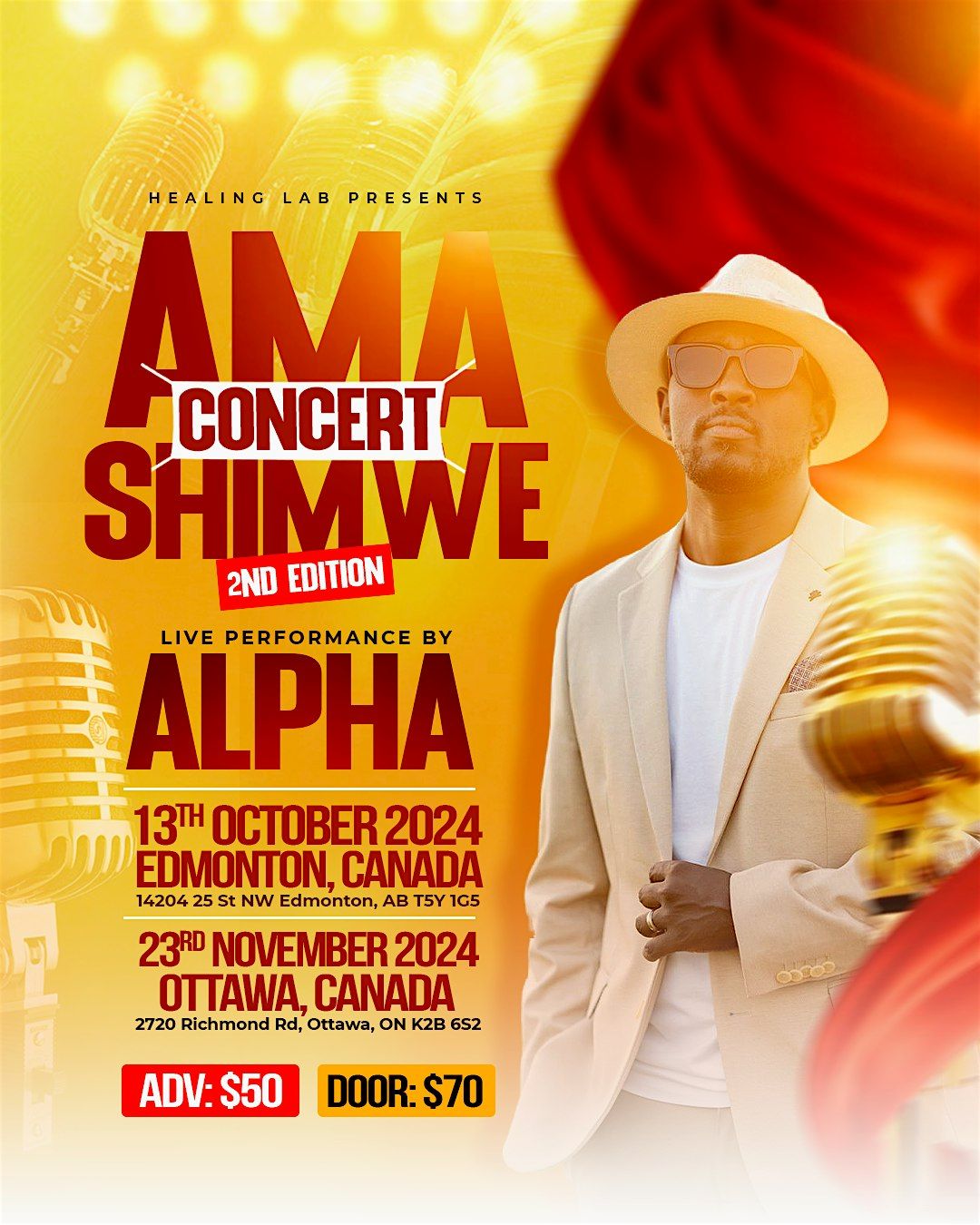 AMASHIMWE CONCERT 2ND EDTION