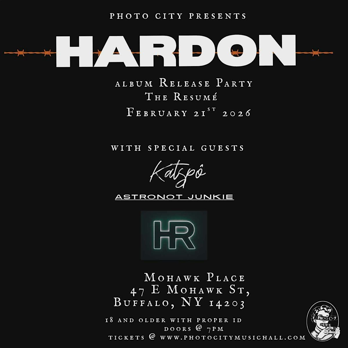 Hardon - 'The Resume' Album Release Party