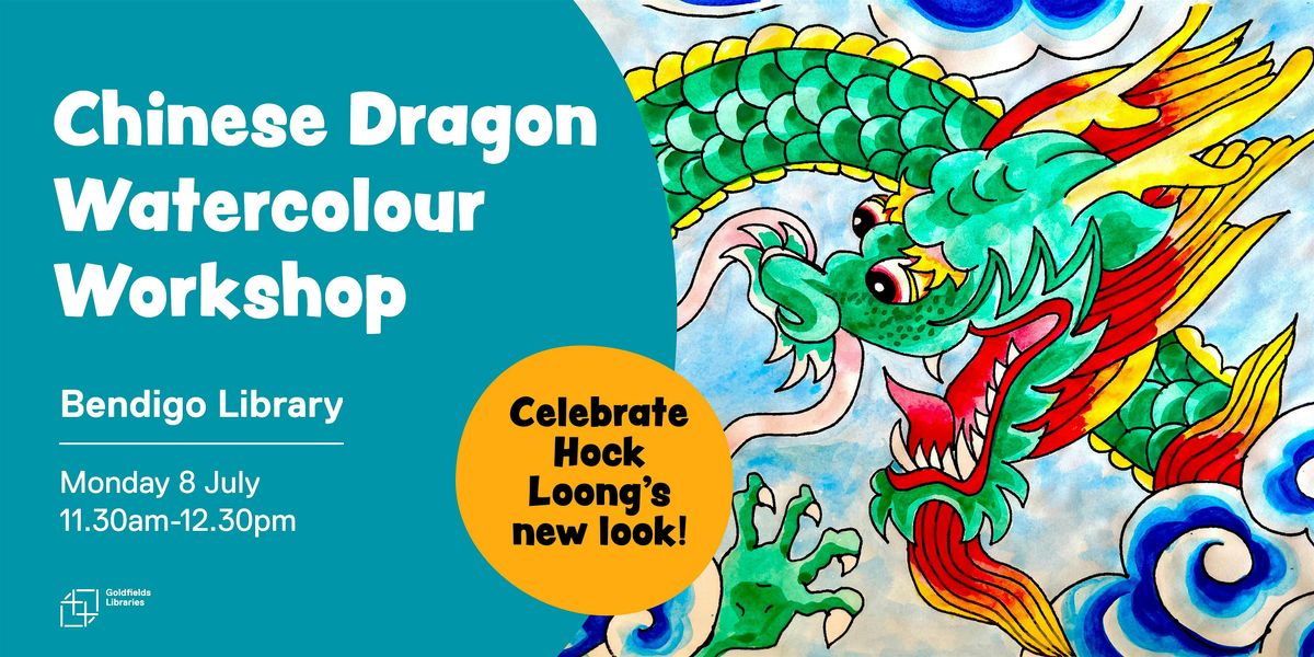 Chinese Dragon watercolour workshop